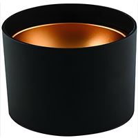 FOÇA SIVA ÜSTÜ ARMATÜR  (GU-10 ) (SİYAH+ BAKIR) 1