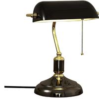 SİYAH BANKER MASA LAMBASI 1