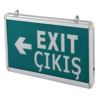 3W EXIT ÇIKIŞ ARMATÜRÜ LEDLİ 3 SAAT AKÜLÜ 1
