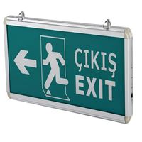 3W EXIT ÇIKIŞ ARMATÜRÜ LEDLİ 3 SAAT AKÜLÜ 1