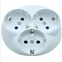 Siva Alti Üçlü Toprakli Priz 1