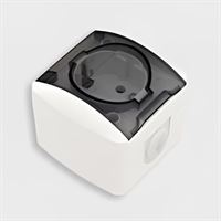 Alsu 07 Beyaz Seffaf Kapakl Top.Priz 1