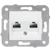 Data Prizi+ Nümeris Priz (RJ45 CAT6 + RJ11 CAT3) 1