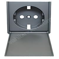 Çocuk Korumali Kapakli Toprakli Priz 1