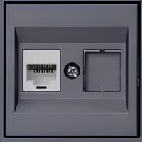 Data Prizi+ Nümeris Priz (RJ45 CAT6 + RJ11 CAT3) 1