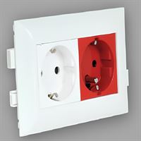 İKİLİ PRİZ MONTAJ SETİ 1