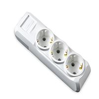 3' LÜ TOPRAKLI 3 MT KABLOLU GRUP PRİZ 1