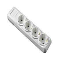 4' LÜ TOPRAKLI 3 MT KABLOLU GRUP PRİZ 1