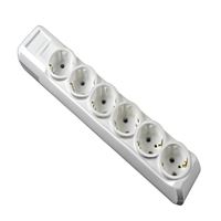 4' LÜ TOPRAKLI 5 MT KABLOLU GRUP PRİZ 1