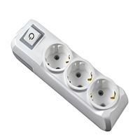 3' LÜ TOPRAKLI 2 MT KAB.ANAHTARLI GRUP PRİZ 1