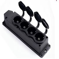 1X16A 4 LÜ GRUP PRİZ (KAUÇUK) 1