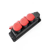 3X25A 3 LÜ GRUP PRİZ (KAUÇUK) 1