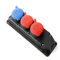 3X25A 2 ADET - 1X16A 1 ADET GRUP PRİZ (KAUÇUK) 1