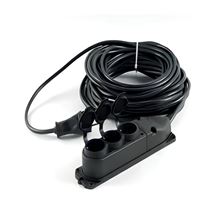 3 X 1  5 MT BAKIR KABLOLU ÜÇLÜ KAUÇUK GRUP PRİZ 1