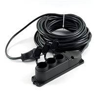 3 X 1,5  5 MT BAKIR KABLOLU ÜÇLÜ KAUÇUK GRUP PRİZ 1