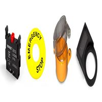 60mm ACİL STOP ETİKETİ 1