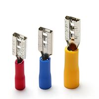 1,50-2,50mm² 0,8x6,35 DİŞİ FASTON TİP İZOLELİ KABL 1