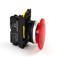 1NC STOP MANTAR BUTON KAYICI - KIRMIZI 1