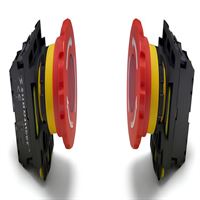 1NC STOP MANTAR BUTON KALICI - KIRMIZI 1