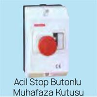 ACİL STOP BUTONLU MUHAFAZA KUTUSU FMK NAT IP55 1