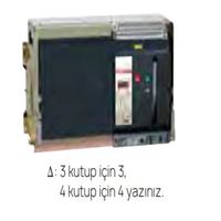 ACB F153E 3P 5000A 100kA/415Vac ÇEKMECELİ 1