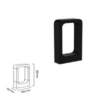 GY 6250 SİYAH 12W 36° 3000K SG LED BAHÇE ARMATÜRÜ* 1