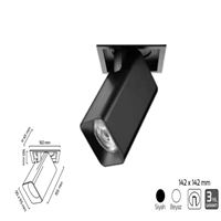 GY 3251-36 SİYAH 36W 15° 3000K SO LED S.A. ARMATÜR 1