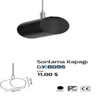 GY 8095 BEYAZ LİNEER ARM. SONLAMA KAPAĞI* 1