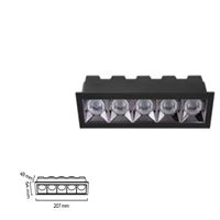 GY 5108 SİYAH 10W 6500K PG LED DOWNLIGHT 1