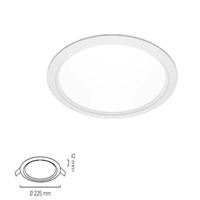 GY 1778 RAL 7006 18W 3000K SC SLİM PANEL ARM. 1