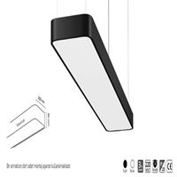 GY 8111-45X90 cm SİYAH 135W 4000K SO LİNEER  Ö.İ 1