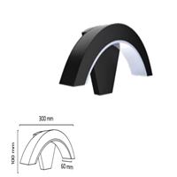 GY 6239 SİYAH 10W 3000K CG LED BAHÇE ARMATÜRÜ* 1