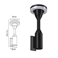 GY 6240 SİYAH 12W 3000K CG LED BAHÇE ARMATÜRÜ* 1