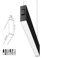 GY 8045-Ö.İ 90 cm SİYAH LİNEER ARMATÜR KASA* 1