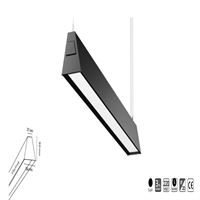 GY 8047-348 cm SİYAH 48W 3000K SGD LİNEER ARMATÜR* 1