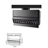 GY 3655-10  SİYAH 10W 48° 4000K SO POWER RAY ARM* 1