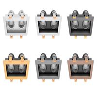 GY 1743-8 BYZ-BYZ 2x8W 6500K SG LED S.A. ARMATÜR* 1