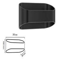 GY 6216 - S.Ü. LED DUVAR ARM. 10W SİYAH/3000K* 1