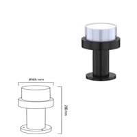 GY 7258 - S.Ü. LED DUVAR ARM. 10W SİYAH/3000K* 1