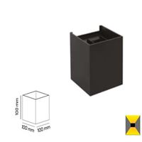 GY 7221 - S.Ü. LED DUVAR ARM. 10W SİYAH/3000K* 1