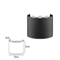 GY 7223 - S.Ü. LED DUVAR ARM. 10W SİYAH/3000K* 1