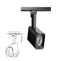 GY 3638 BEYAZ 36W 24° 3000K CO LED RAY SPOT ARM* 1