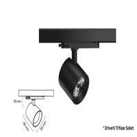 GY 3650 SİYAH 20W 24° 3000K SO LED RAY SPOT ARM* 1