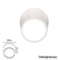 GY 1885-16 WW - S.Ü. SMD LED ARMATÜR 16W 3000K 1