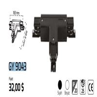 GY 9043 - TRİFAZE RAY (T) BAĞLANTI GRİ 1