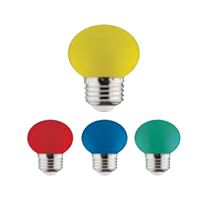 001-017-0001 RAINBOW 1W SARI E27 LED AMPUL 1