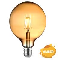 001-030-0006 RUSTIC GLOBE-6 6W 2200K AMBER E27 1