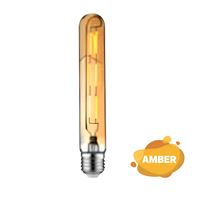 001-033-0006 RUSTIC TUBE-6 6W 2200K AMBER E27 1