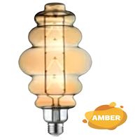 001-053-0008 ORIGAMI 8W AMBER E27 FILAMENT 1