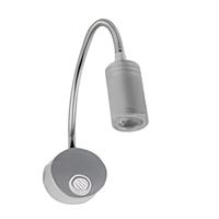 040-007-0003 TURNA 3W GÜMÜŞ 4200K LED APLİK 1